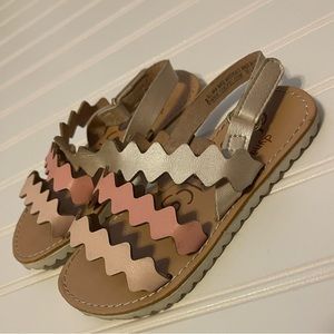 Girls multi colored sandal